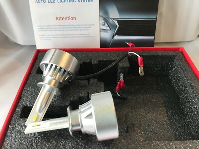 Front H1 LED Headlight Bulb Kit.   NEW! SHIPS FREE!