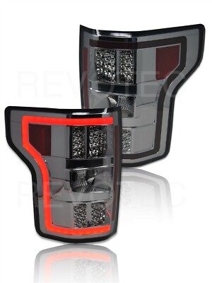 For 2009-2014 Ford Pickup F150 Smoke LED Tail Lights Lamps Passenger + Driver - Foto 7
