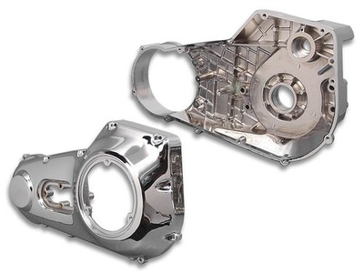 Chrome Primary Cover Set for Harley-Davidson