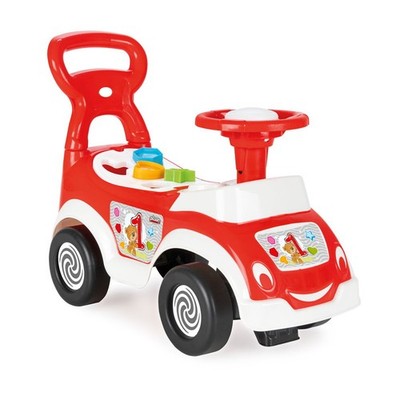 3in1 Rutscherauto mit Formsortierset, Kinderfahrzeug mit Spielzeugzubehör, Laufl