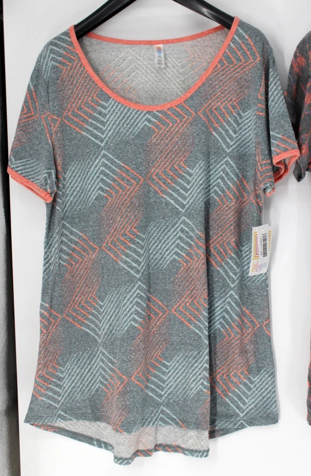 2x Camiseta Lularoe Clásica 2XL Manga Corta Nueva Con Etiquetas Foto 3 de 4