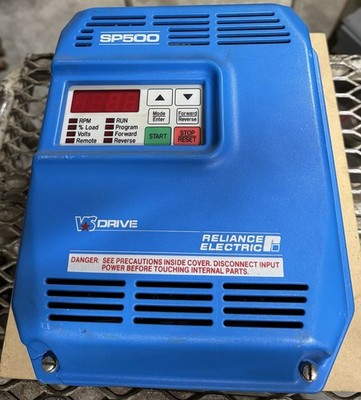 Reliance Electric SP500 Variable Frequency Drive 2HP 3.3KVA 460V 3-Phase Type 1
