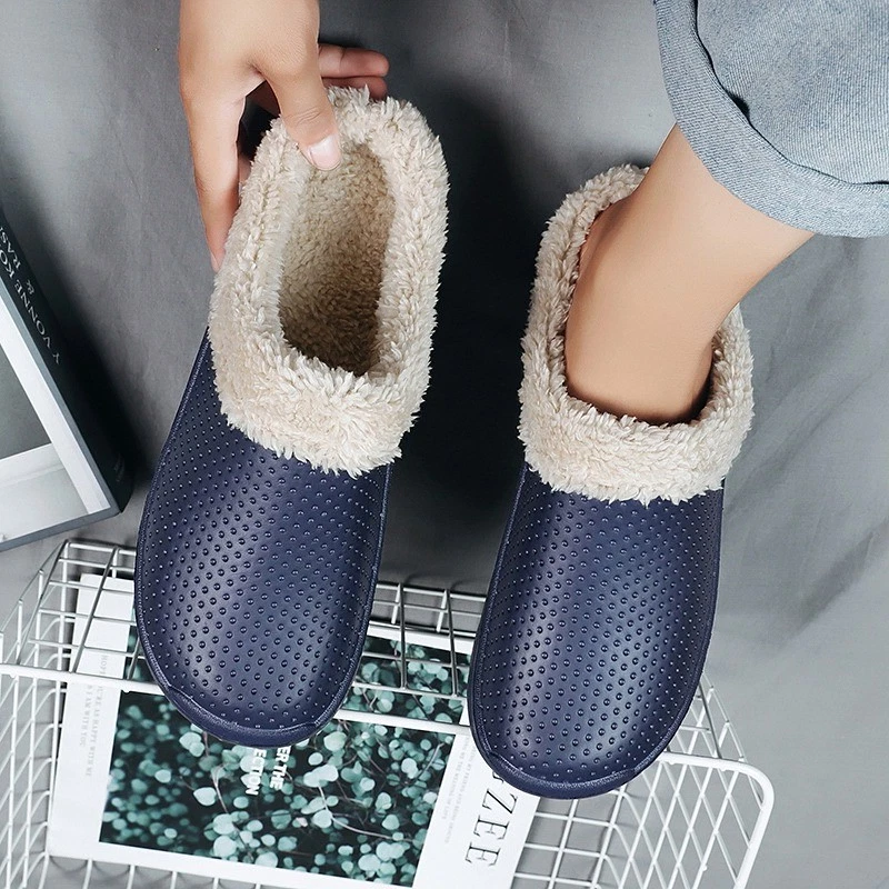 Zapatillas para pareja de espuma suave transpirables interiores exteriores cálidos zapatos de cocina  Foto 4 de 4