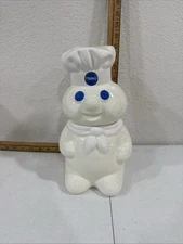 PILLSBURY DOUGHBOY COOKIE JAR WITH 12” W/ Music Untested