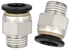 15 PCS 10mm Tube OD x 1/4 Thread Male Straight Push to Connect Fitting