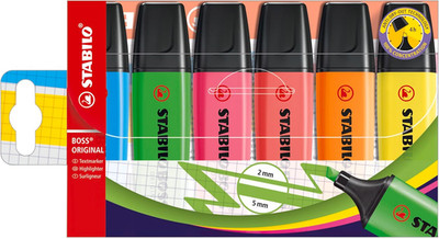 STABILO - Textmarker - BOSS ORIGINAL - 6Er Pack