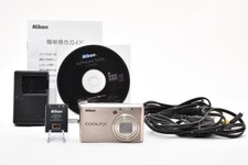 Nikon Camera Coolpix S600 Pink Gold