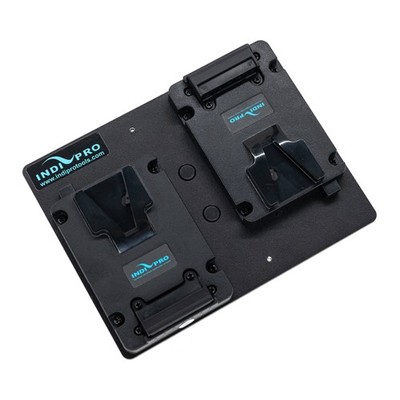 IndiPRO Tools Hot-Swap Dual V-Mount Adapter Plates to V-Mount Plate PRO