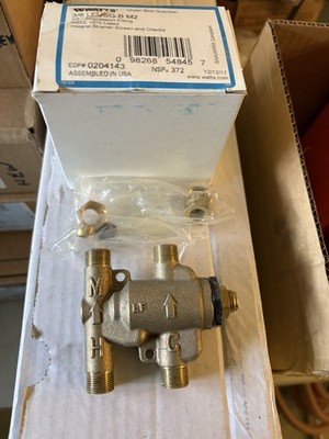 Watts 3/8 in Brass Mixing Valve Strainer Screen Checks Compression Fitting