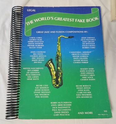 Legal - The world´s greatest fake book - Great Jazz and Fusion compositions