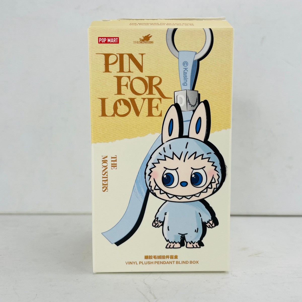 POP MART Labubu The Monsters Pin For Love Series Mini Vinyl Plush