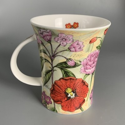 Porzellan Sammelbecher; Dunoon; Flora Botanica; Design Aileen Morley;