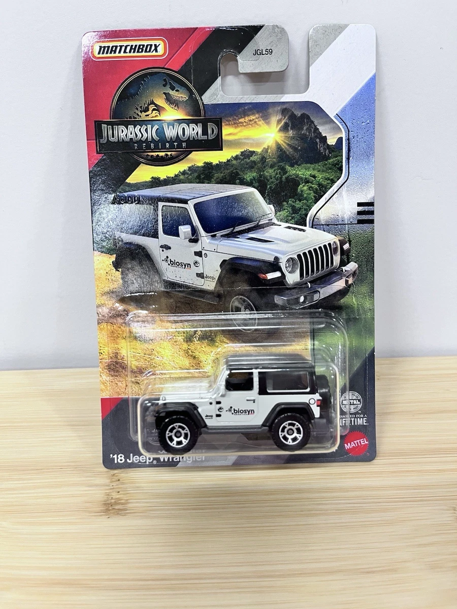Matchbox Jeep Wrangler '18 [Top bianco/nero