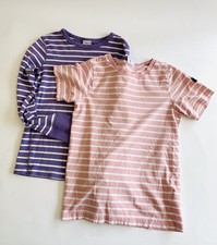 Polarn O. Pyret Girls Organic Cotton Shirt Lot of 2 Size 8-9 Years