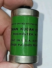 Vintage Kodak Plus-X 35mm Film 36 Exp With 3 Metal Kodak Canisters