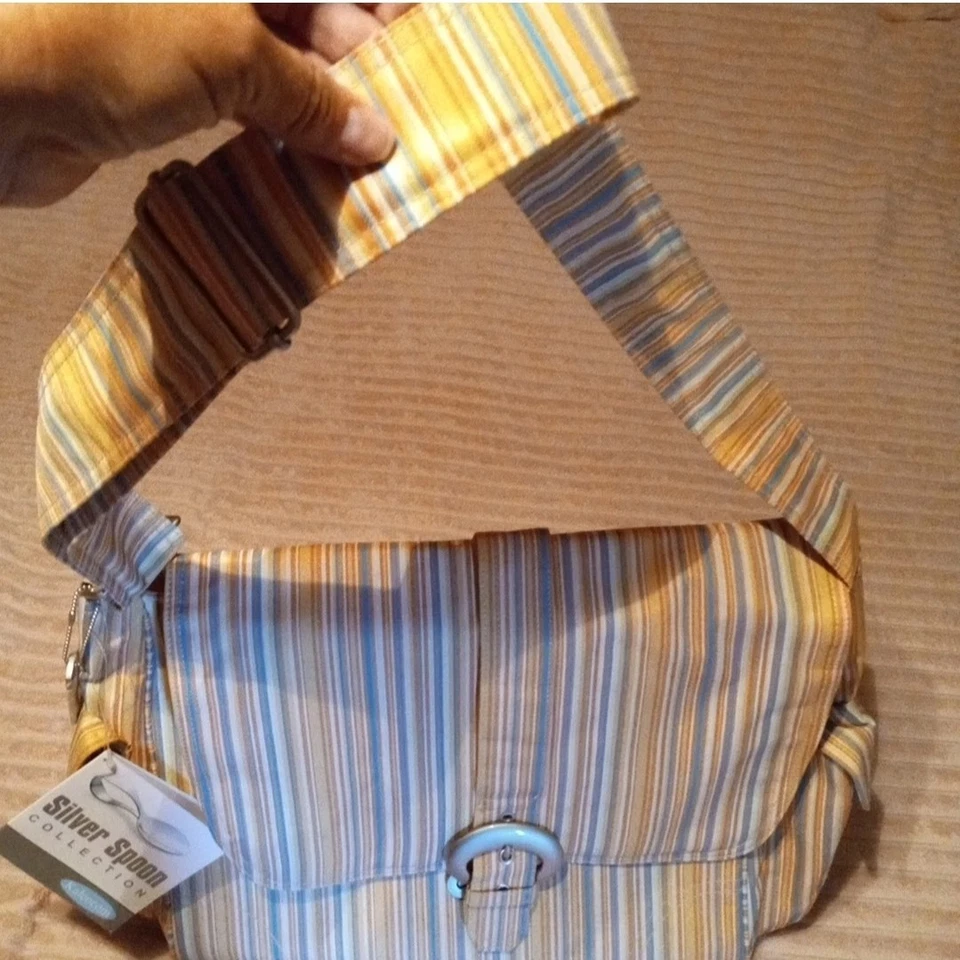 KALENCOM KD KICKER AND DAVID DESIGN DIAPER BAG SILVER SPOON COLLECTION  - Image 2 of 4