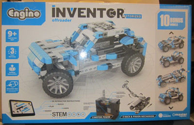 Engino INVENTOR STEMS TOYS MOTORIZED offroader Building Kit for Kids IN60 Age 9+
