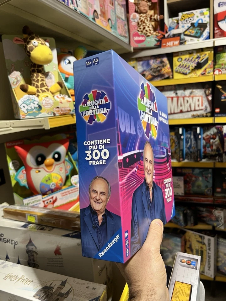 RAVENSBURGER ⭐️ La Ruota Della Fortuna - Gioco Da Tavolo Ufficiale / legopina11 - Immagine 3 di 4