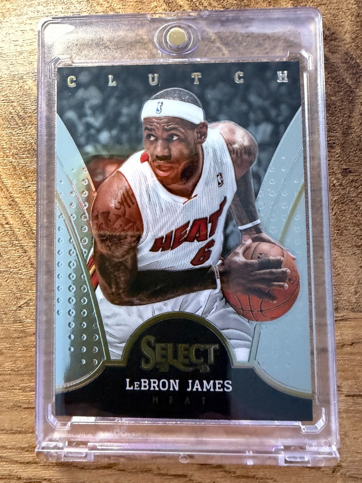 2013-14 Panini Select Clutch LeBron James #6