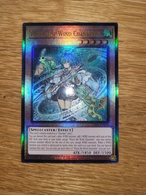 Yugioh Wynn the Wind Channeler RA01-EN018 Ultimate Rare English