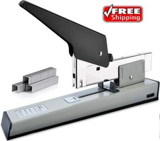- Heavy Duty Stapler with 1000 Staples, 100 Sheet High Capacity, Office
