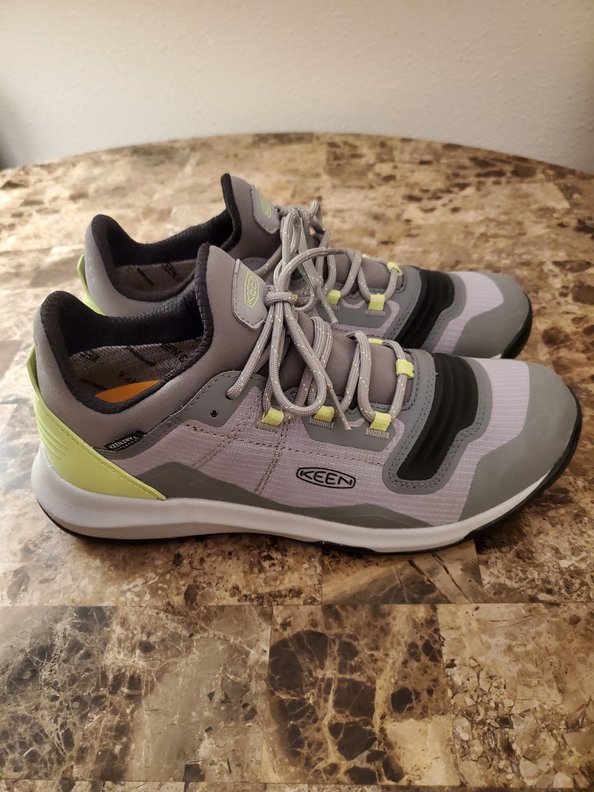 KEEN Scarpe da Escursionismo Donna 8.5 Impermeabili Outdoor Sneaker Basse Tempo Flex Grigio
