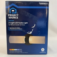 Project Source Corydon Vanity Light #5989651 ...
