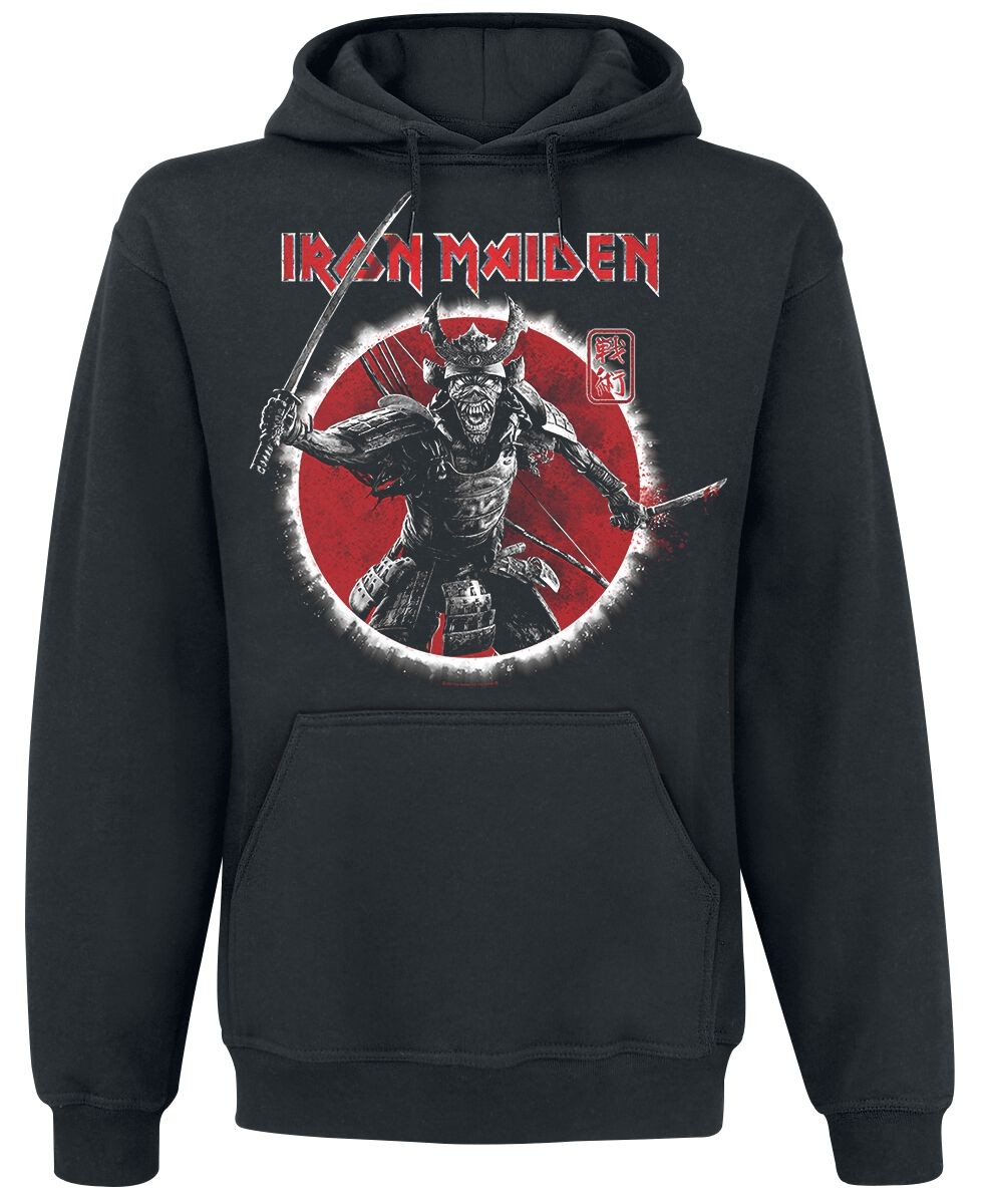 Iron Maiden Kapuzenpullover Herren Eddie Warrior schwarz Band-Товары, Группы