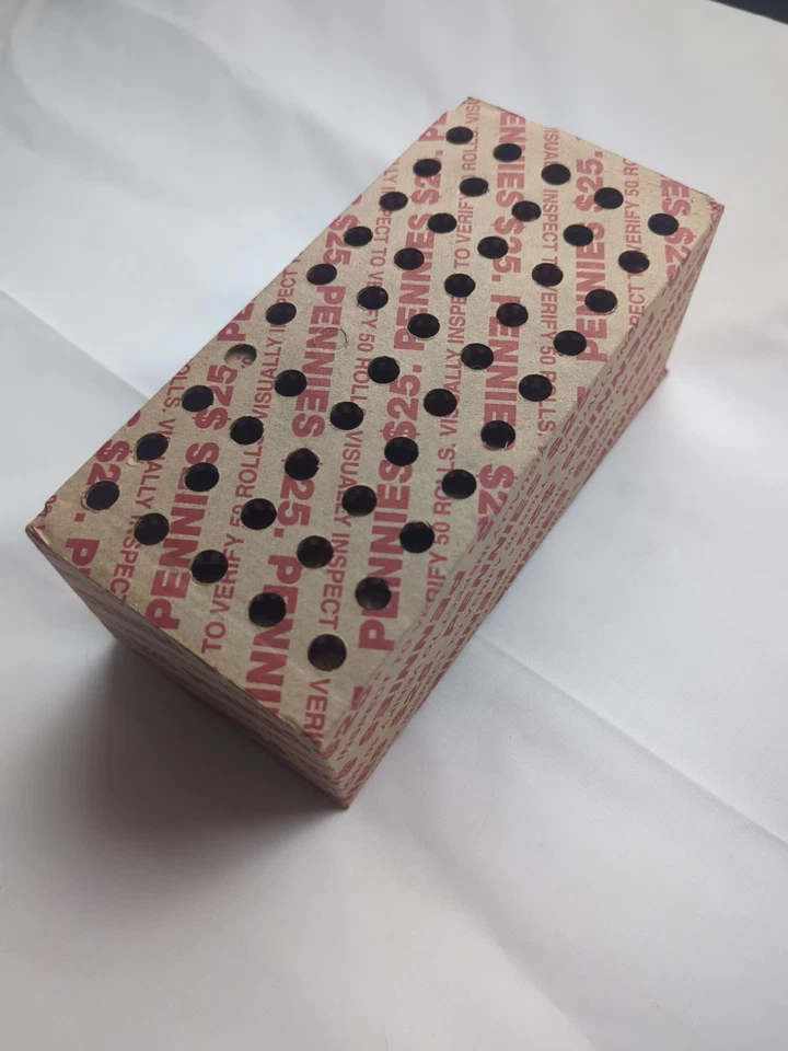 Bank Box of 50 Circulated Penny Rolls unopened and unsearched. Soon to be Gone. - Image 4 of 4