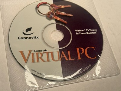 CONNECTIX VIRTUAL PC Windows 95 version vintage software CD disc only 1997