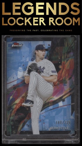 2024 Finest #80 Gerrit Cole Sky Blue Refractors #/325 - Picture 1 of 2
