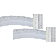 Pack of 2 Sunlite Wheelchair 24x13/8 Clincher Wire Gy/Gry Reflective