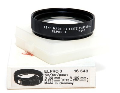 Leica Leitz Elpro 3 Close-up lens filter boxed 16543 for R Lenses mint conditio