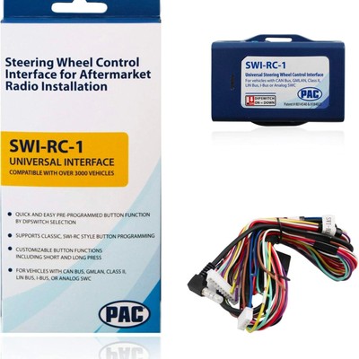 SWI-RC Steering Wheel Control Interface Designed for All Major Radio Brands, ...