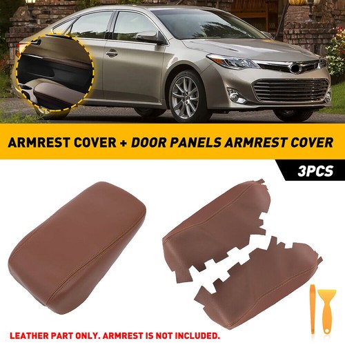 Console Lid Armrest & Door Panel Cover Accessories For Toyota Avalon 2013-18 - Picture 19 of 19