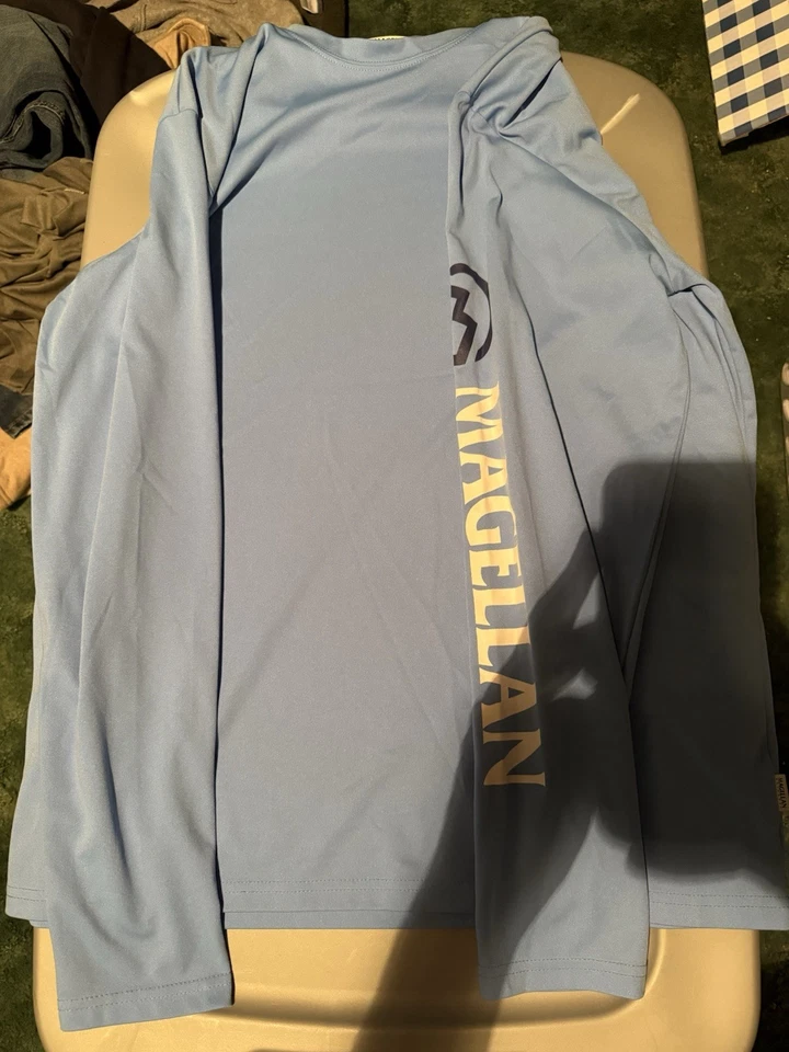 Magellan Fish Gear Shirt Size M Color Blue - Image 3 of 4