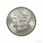 1884-CC Morgan Silver Dollar — VG/F Details