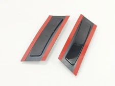 Front Bumper Smoke Black Smooth Side Reflectors For BMW X5 E70 2007-2010 Pair