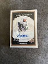 2023-24 UD Trilogy Akito Hirose Rookie Renditions AUTO 64/99 #RR-29
