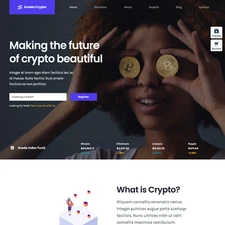 🚀 Cryptocurrency Website Design for Sale – Free VPS Web Hosting Included!