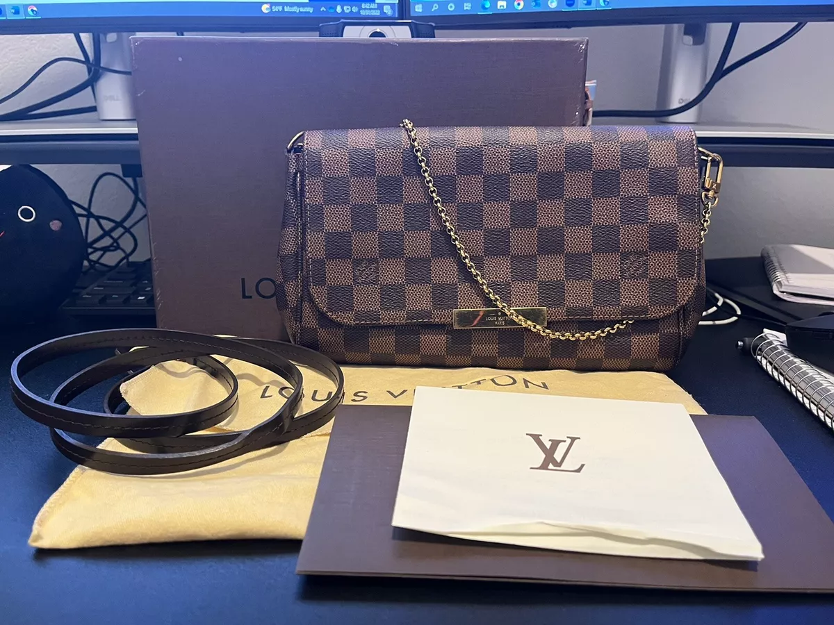 Louis Vuitton Damier Ebene Favorite mm