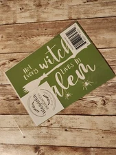 Retired - MDC DIY Adhesive Reusable Silkscreen Stencil 🍂"Not Every Witch"🍂