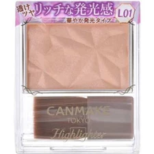 Canmake Highlighter H L01 Champagne Gold Highlight From Japan Bundle OK!