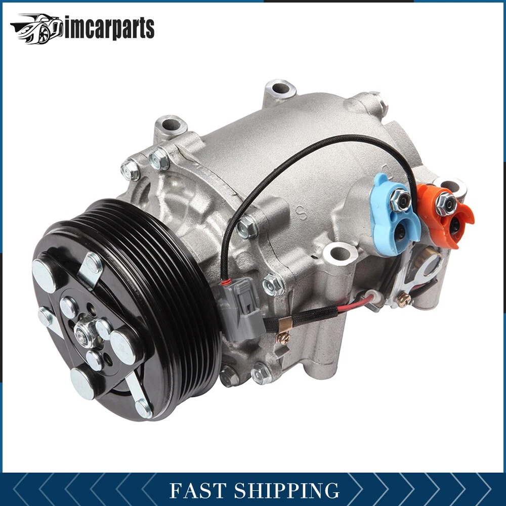 Compresor De A/C TRSA09 Para Honda Civic 1.3L (Hybrid) - 2003 2004 2005 QR