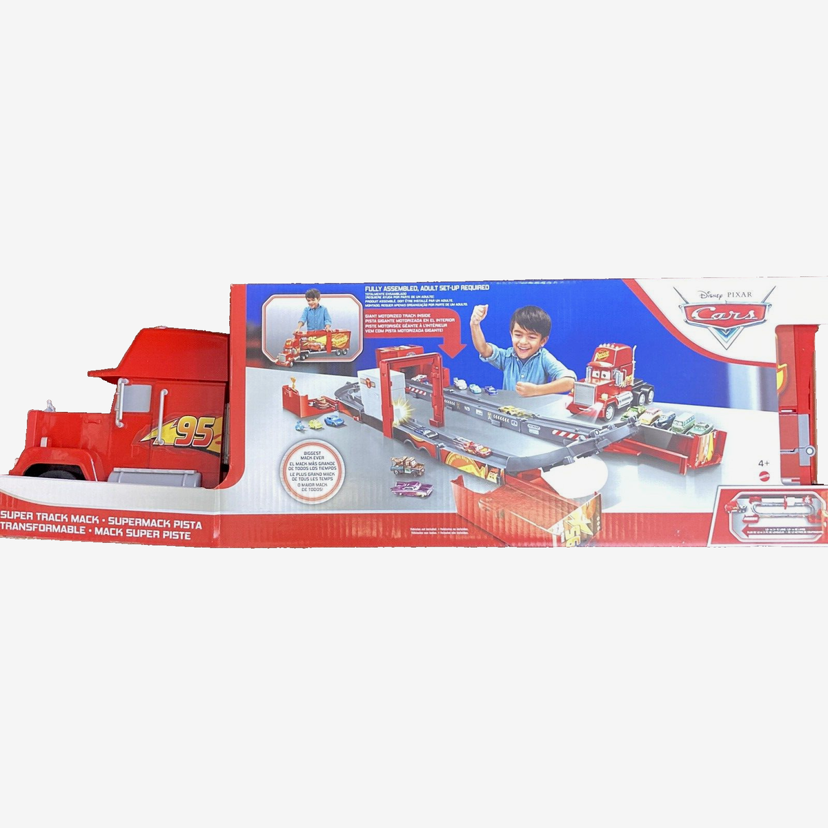 Supertrack Mack Disney Pixar Cars Super Track Mack 2-in-1