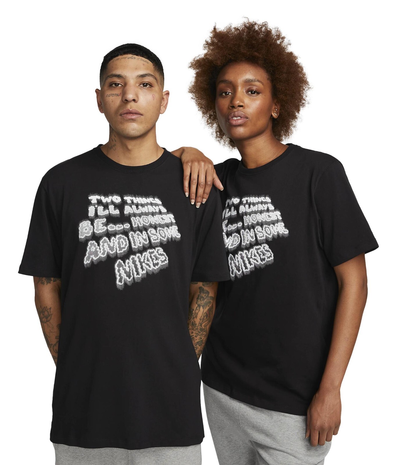 Мужская футболка Nike x Nocta Drake Be Honest черно-белая DO2836-010 НОВАЯ 9990₽