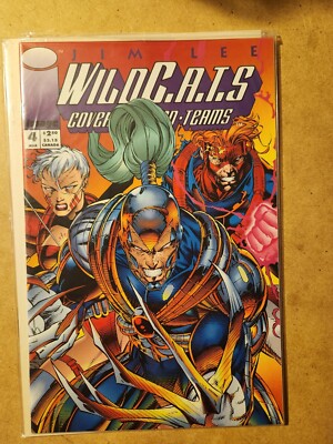 WildC.A.T.S. Image WildCats Vol. 1 Issue 4 Polybagged Still Sealed