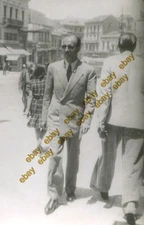 #52382 ATHENS Greece 23.6.1946. Man, Panepistimiou street, dedication. Photo.