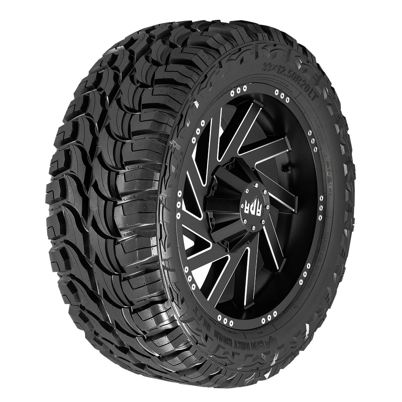4 New Red Dirt Road M/t Rd6  - Lt33x12.50r18 Tires 33125018 33 12.50 18