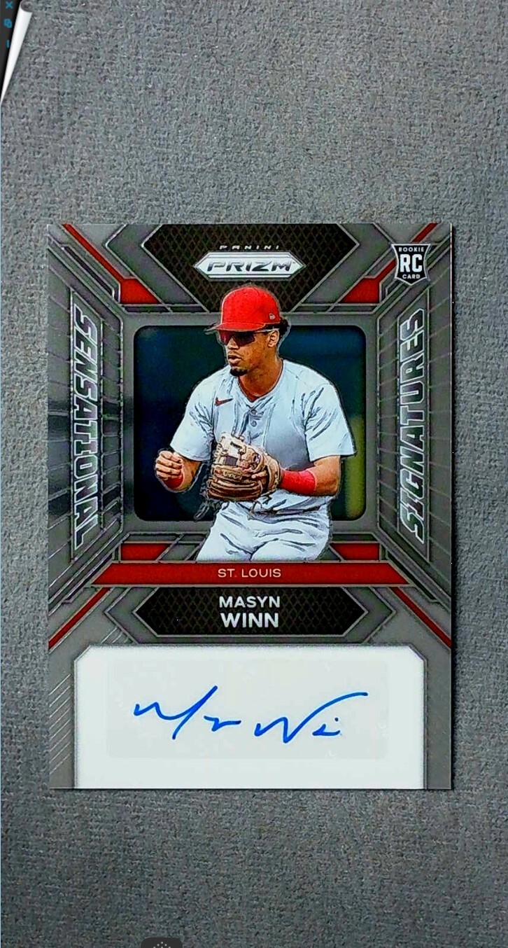 2024 Panini Prizm Sensational Signatures #SS-MW Masyn Winn Cardinals
